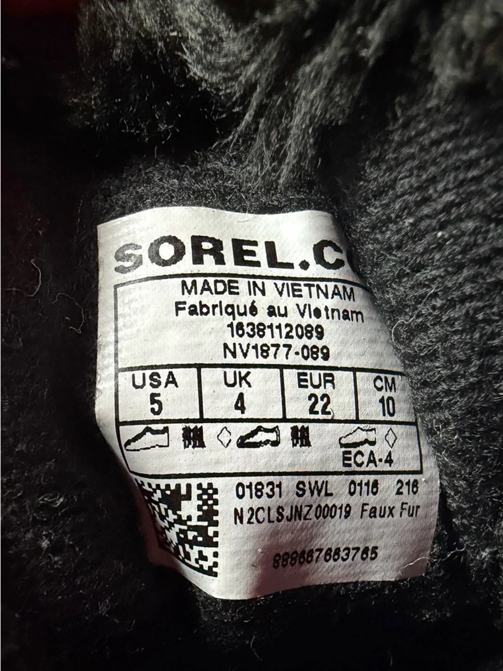 SOREL Kids Snow Commander Boots- 5
